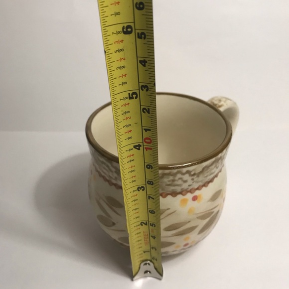 Temp-tations By Tara Old World Brown Cranberry 12 Oz Coffee Tea Mug Cup - Picture 2 of 13